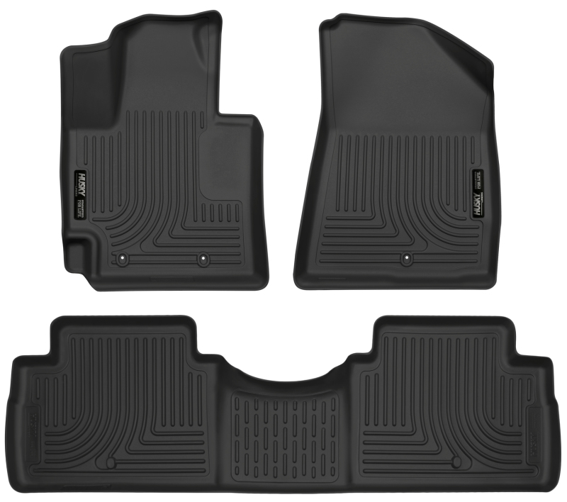 Husky Liners 2016 Kia Soul Weatherbeater Black Front & 2nd Seat Floor Liners (Footwell Coverage) thumbnail 5