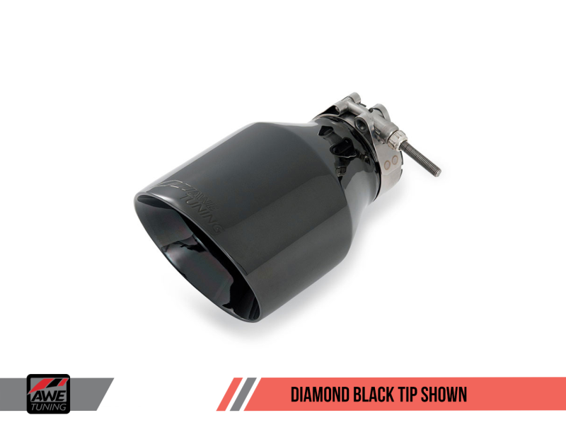 AWE Tuning VW MK7 Golf 1.8T Track Edition Exhaust w/Diamond Black Tips (90mm) thumbnail 3