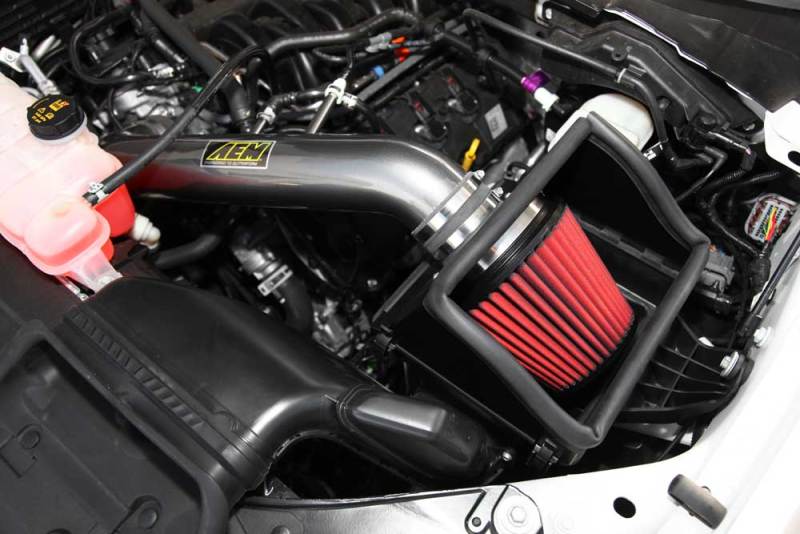 AEM 2015 Ford F-150 5.0L V8 Cold Air Intake System thumbnail 4