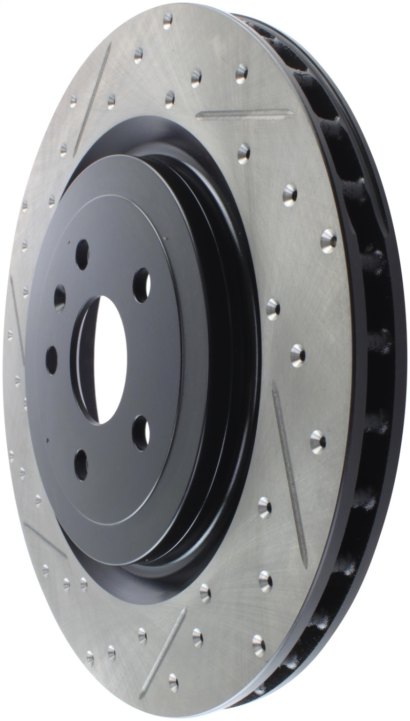 StopTech Slotted & Drilled Sport Brake Rotor thumbnail 4