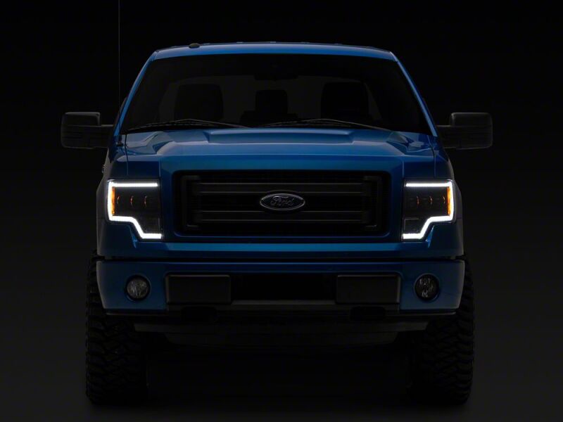 Raxiom 09-14 Ford F-150 CXR Series LED Projector Headlights- Black Housing- Clear Lens thumbnail 6