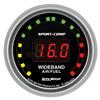 Autometer Sport-Comp 52mm Digital Wideband Air/Fuel Ratio Street Gauge thumbnail 6
