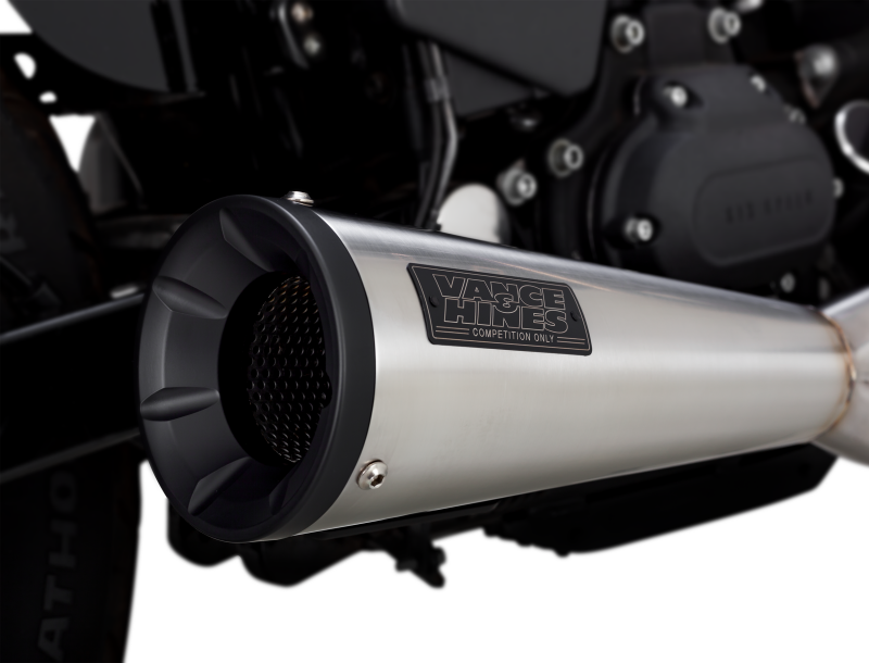 Vance & Hines HD Dyna 91-09 Upsweep SS 2-1 Full System Exhaust thumbnail 2