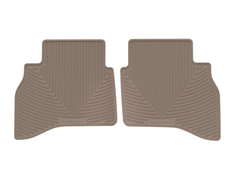 WT Rubber Mats - Rear - Tan