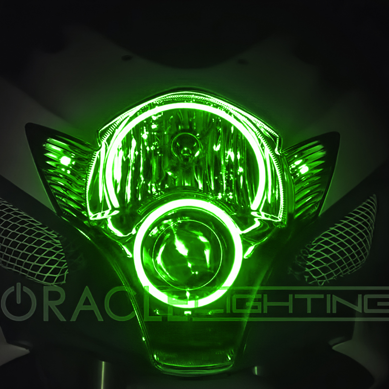 Oracle Suzuki GSX-R 1000 08-13 LED Motorcycle Halo Kit - ColorSHIFT
