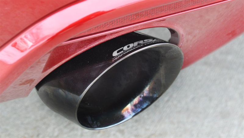 Corsa 2015-2017 Ford Mustang GT 5.0 3in Axle Back Exhaust Black Dual 4.5in Tip Sport thumbnail 8