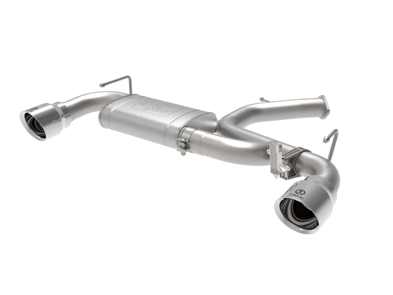 aFe Power Axle Back Exhaust - 19-20 Hyundai Veloster N L4-2.0L (t) w/ Polished tips thumbnail 2