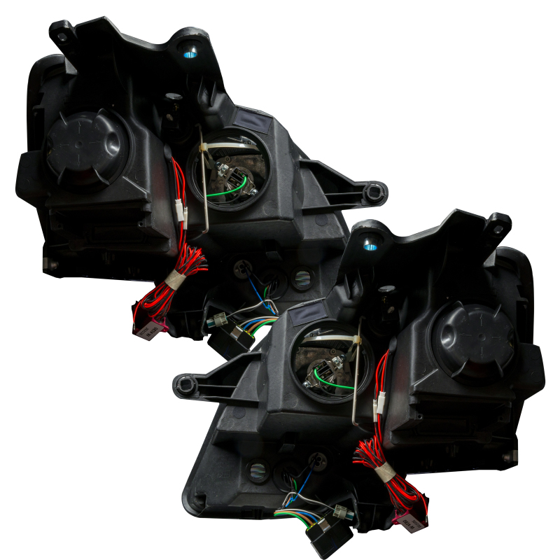 Oracle Lighting 08-12 GMC Acadia Non-HID Pre-Assembled LED Halo Headlights-UV/Purple thumbnail 3