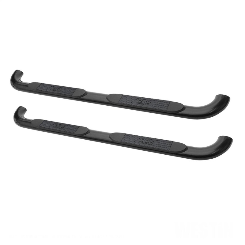 Westin 2004-2008 Ford/Lincoln F-150 SuperCrew Platinum 4 Oval Nerf Step Bars - Black thumbnail 6
