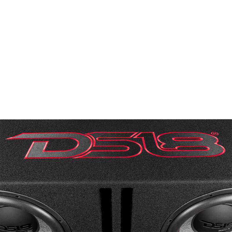 DS18 Dual 12in Loaded 900 Watts RMS 2x GEN-X124D Ported Enclosure Speakers Included thumbnail 7