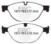 EBC Redstuff Brake Pad Sets