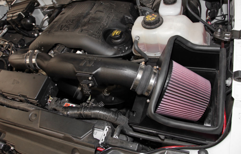 K&N 11-14 Ford F-150 3.5L V6 Performance Intake Kit thumbnail 7
