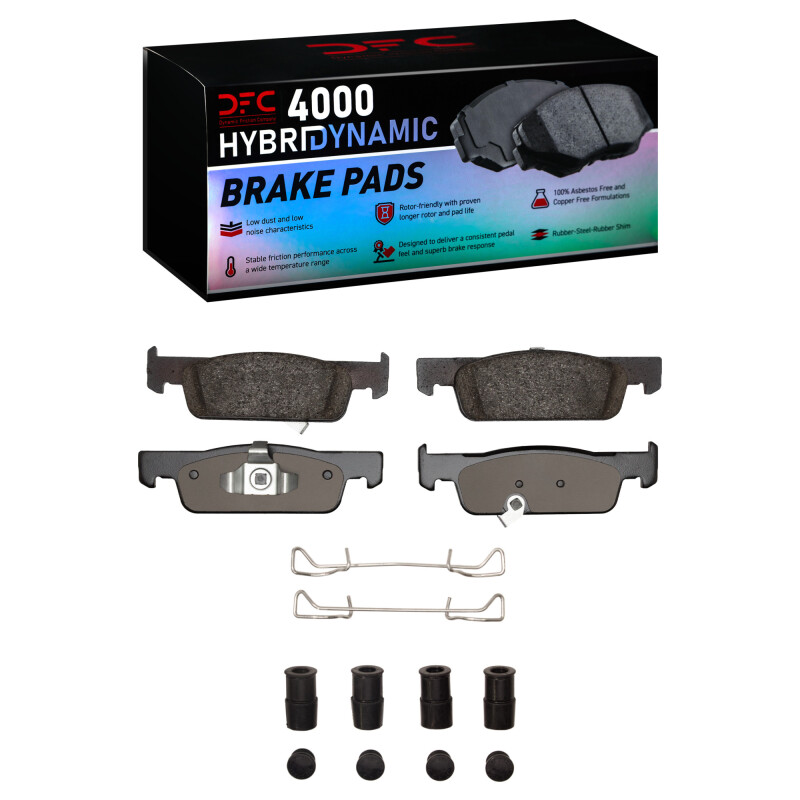 DFC HybriDynamic Brake Pads Hrdwr Kit