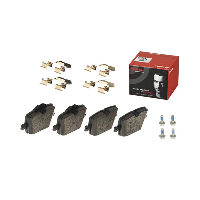 Brembo OE 2022 BMW i4/19-22 Z4/20-22 Toyota GR Supra PRIME Low-Met Brake Pad - Rear thumbnail 3