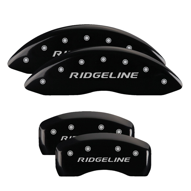 MGP 4 Caliper Covers Engraved Front & Rear i-Vtec Black finish silver ch thumbnail 6