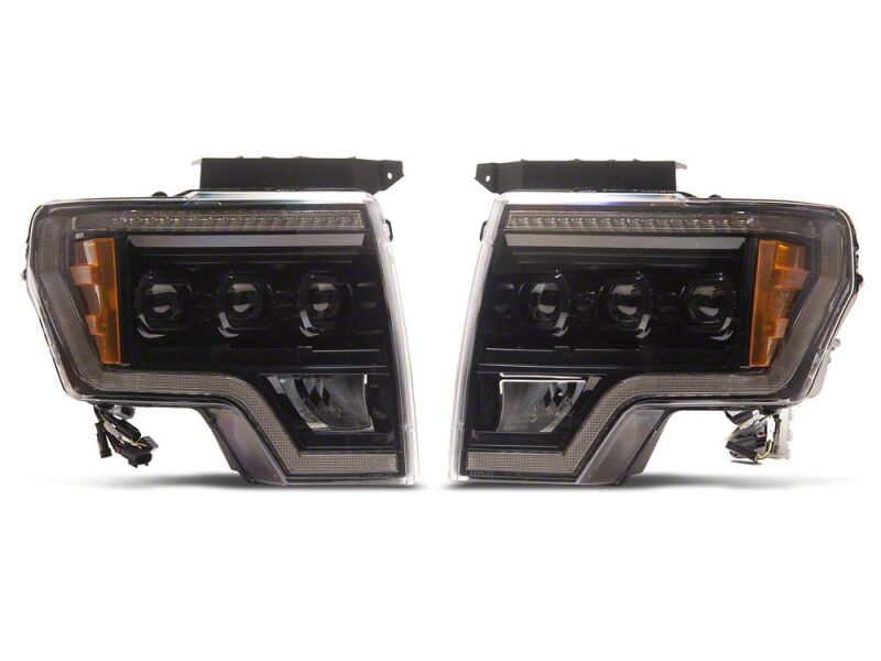 Raxiom 09-14 Ford F-150 CXR Series LED Projector Headlights- Black Housing- Clear Lens thumbnail 7