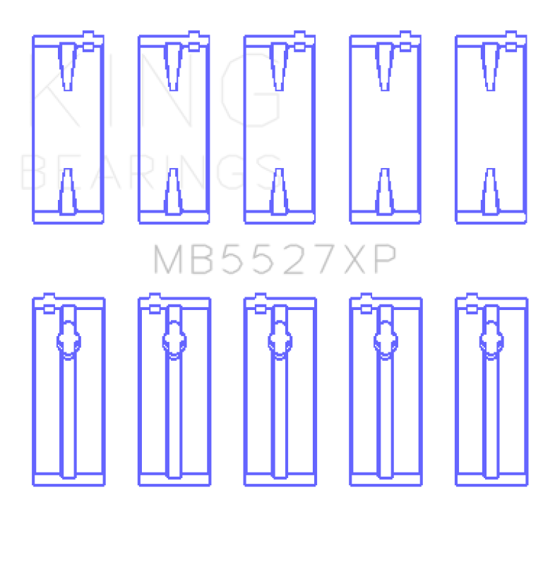 KING Performance Main Bearings