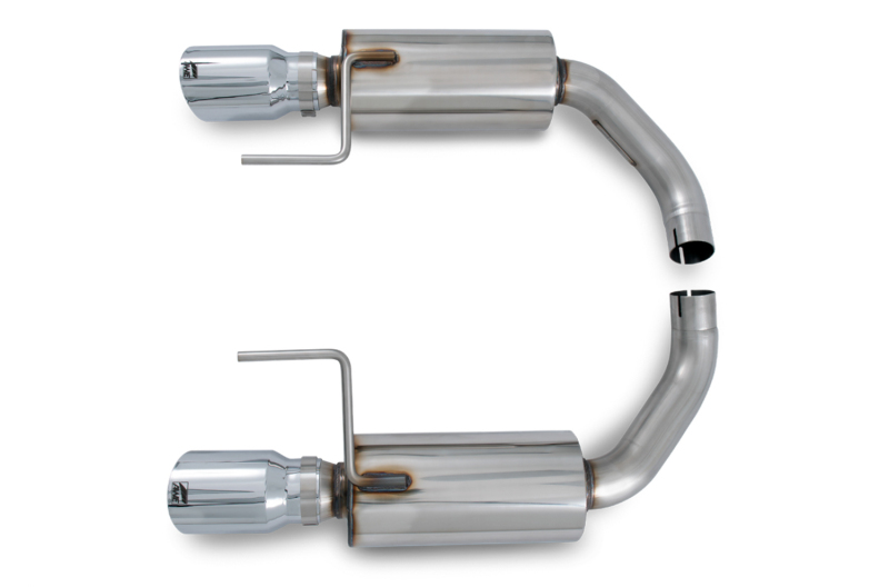 AWE Tuning S550 Mustang EcoBoost Axle-Back Exhaust - Touring Edition (Chrome Silver Tips)