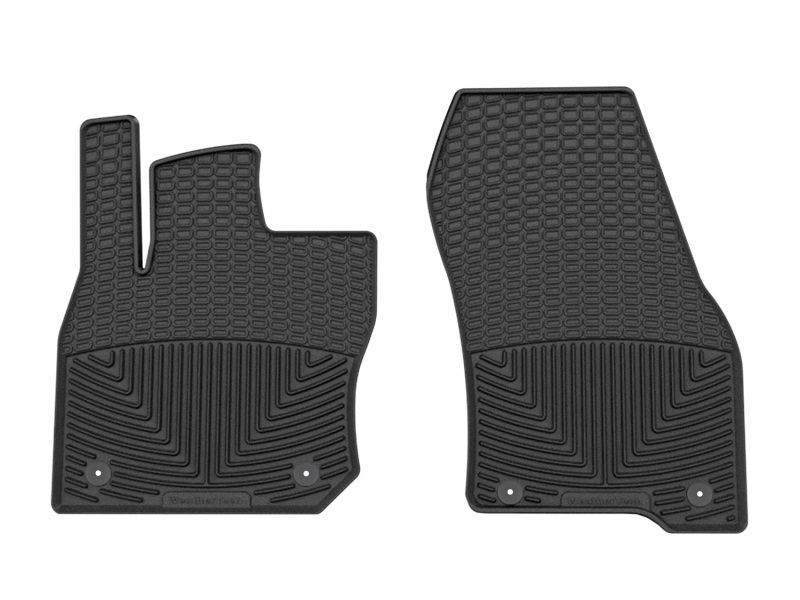 WT Rubber Mats - Front - Blk