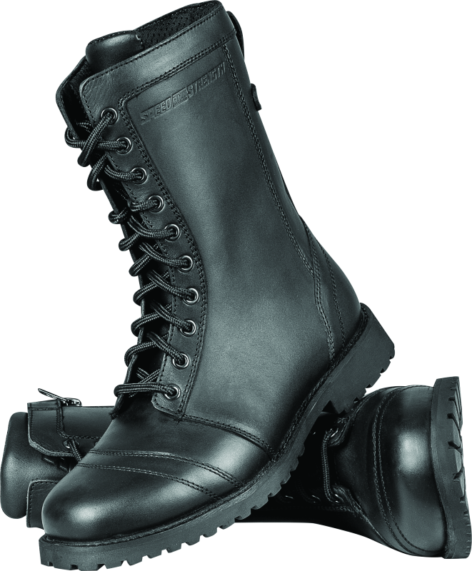 Speed and Strength Fast Times Leather Boots Black Womens Size - 8 thumbnail 3