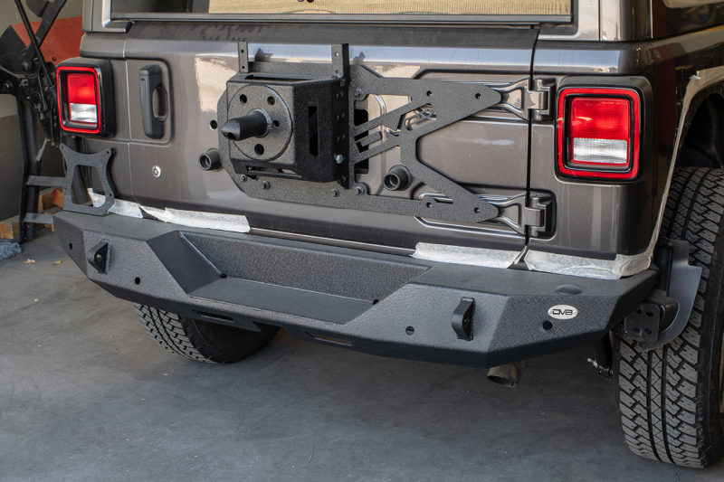 2018+ Jeep Wrangler JL Tailgate Mounted Tire Carrier - Image 3
