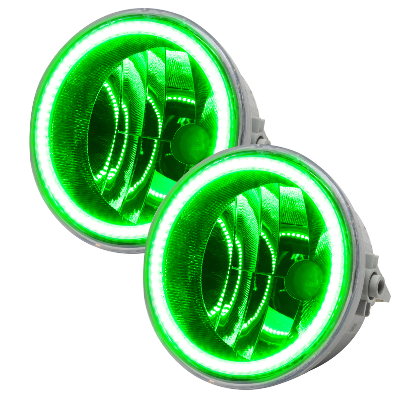 Oracle Lighting 06-10 Ford F-150 Pre-Assembled LED Halo Fog Lights -Green thumbnail 2