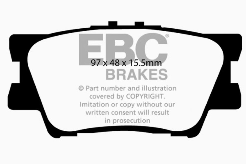 EBC S1 Brake Pad and Rotor Kit (1x ebcUD1212, 1x ebcRK7673) thumbnail 9