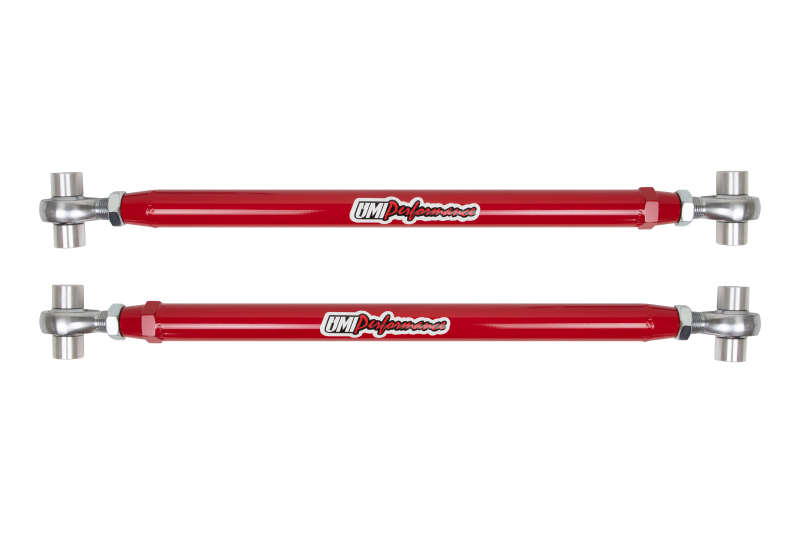 UMI Performance 64-72 GM A-Body Adjustable Lower Control Arms Rod Ends CrMo thumbnail 2