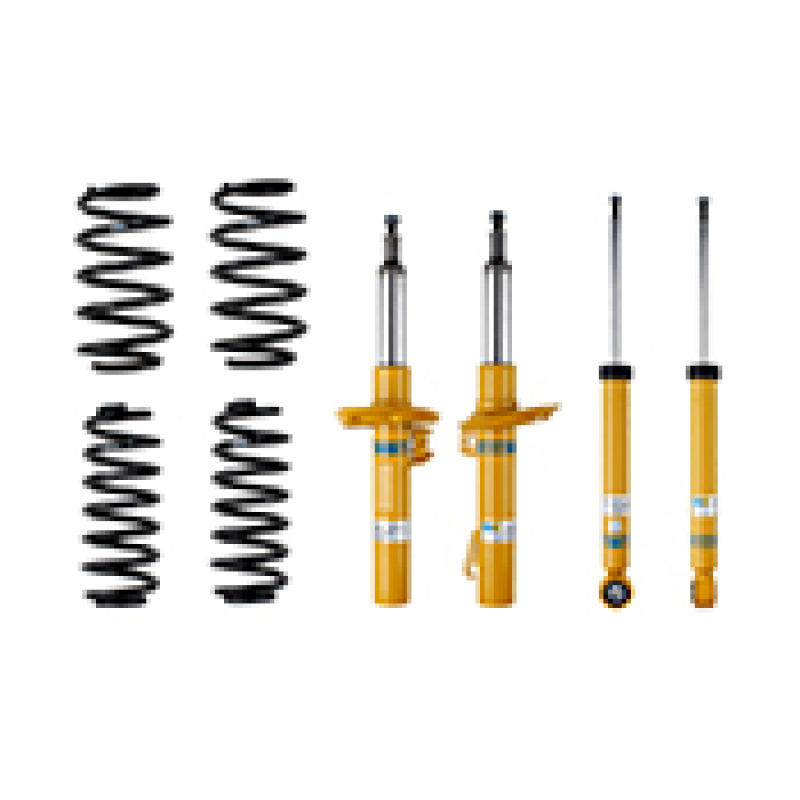Bilstein B12 (Pro-Kit) 05-10 Volkswagen Jetta (All) Front & Rear Complete Suspension Kit thumbnail 4