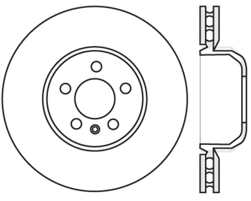 StopTech Drilled Sport Brake Rotor thumbnail 2