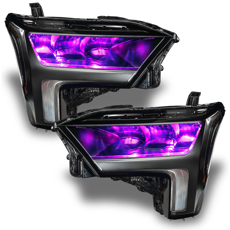 Oracle 2022+ Toyota Tundra ColorSHIFT RGB Demon Eye Headlight Upgrade Kit thumbnail 6