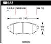 HAWK DTC-60 Brake Pad Sets