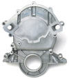 Edelbrock Timing Cover Alum S/B Ford 86-93 5 0L 88 Up 351-W w/ Reverse Rot Water Pump thumbnail 5