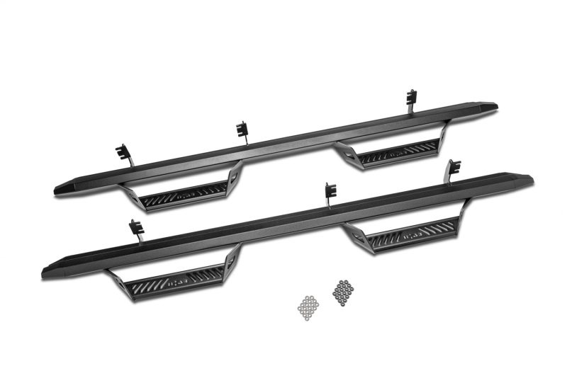 N-Fab 2022 Nissan Frontier CC (All Beds) Predator PRO Step System - Cab Length - Tex. Black thumbnail 2