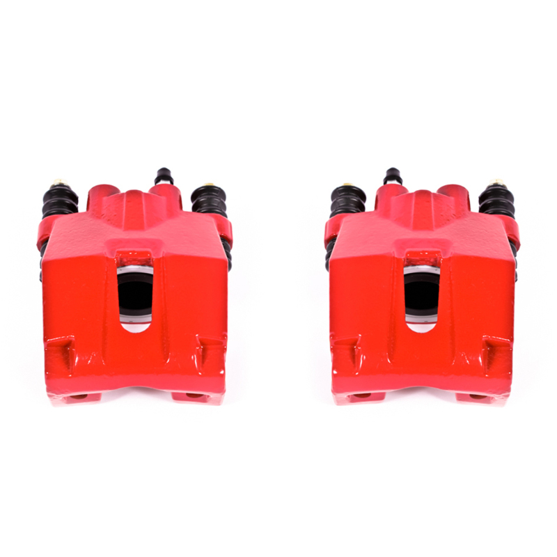 Power Stop 04-11 Ford F-150 Rear Red Calipers w/o Brackets - Pair