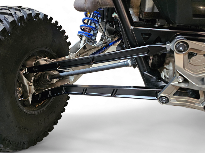 Elektric Offroad 2022+ Polaris Rzr Pro R Turbo R Billet High Clearance Radius Rods Anodized Blk