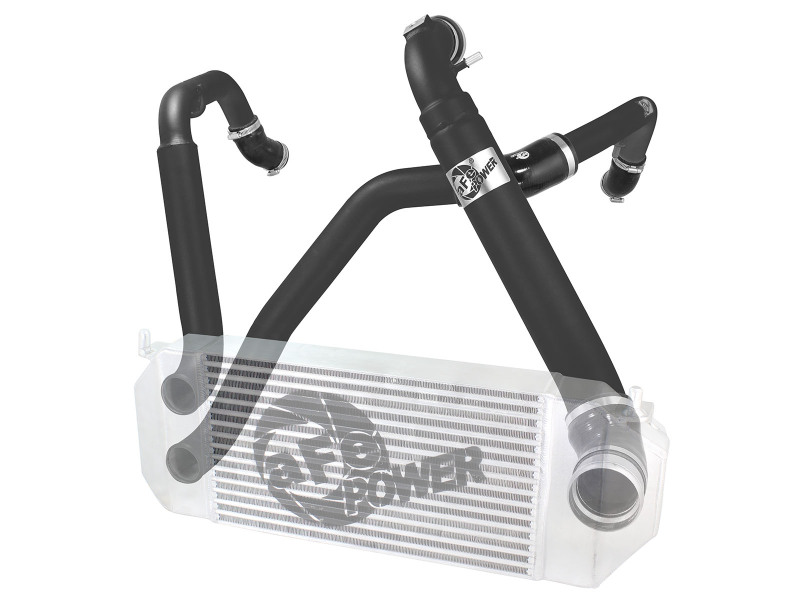BladeRunner Aluminum Hot and Cold Charge Pipe Kit Black