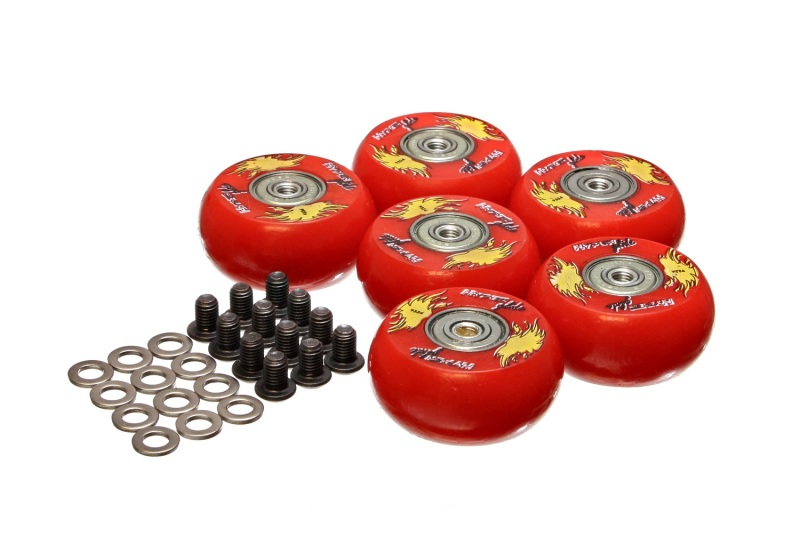Energy Suspension 2in /50 Mm Wheel (6 Ea) - Red thumbnail 2