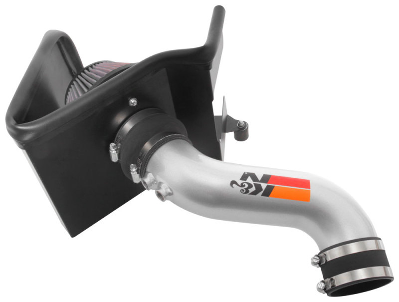 K&N 15-18 Hyundai Sonata L4-2.4L F/I Silver Typhoon Short Ram Intake thumbnail 5