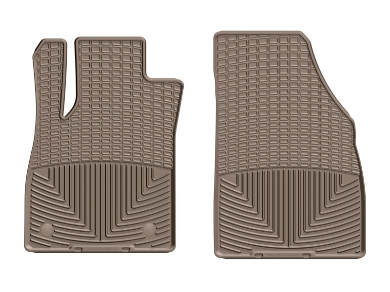 WT Rubber Mats - Front - Tan