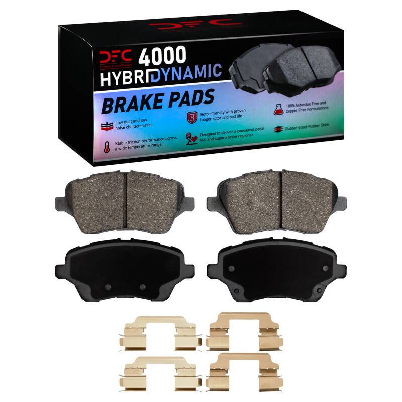 DFC HybriDynamic Brake Pads Hrdwr Kit