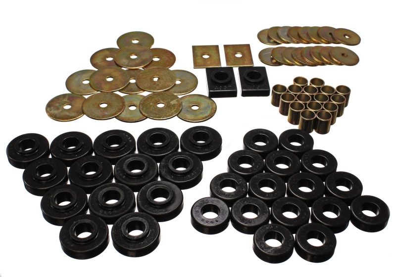 Energy Suspension GM Body Mount Set - Black thumbnail 3