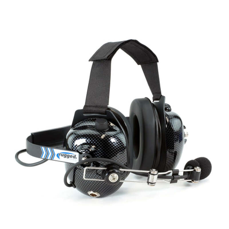 Rugged Radios H41 Behind the Head (BTH) Headset for 2-Way Radios - Carbon Fiber thumbnail 6