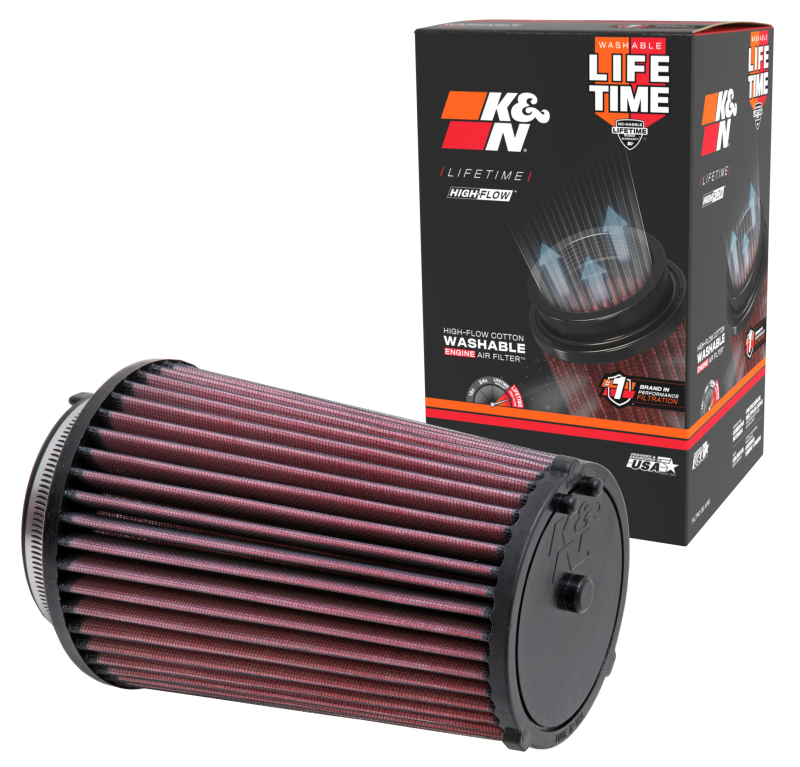 K&N Replacement Air Filter 08-09 Ford Mustang Bullitt 4.6L V8 thumbnail 4