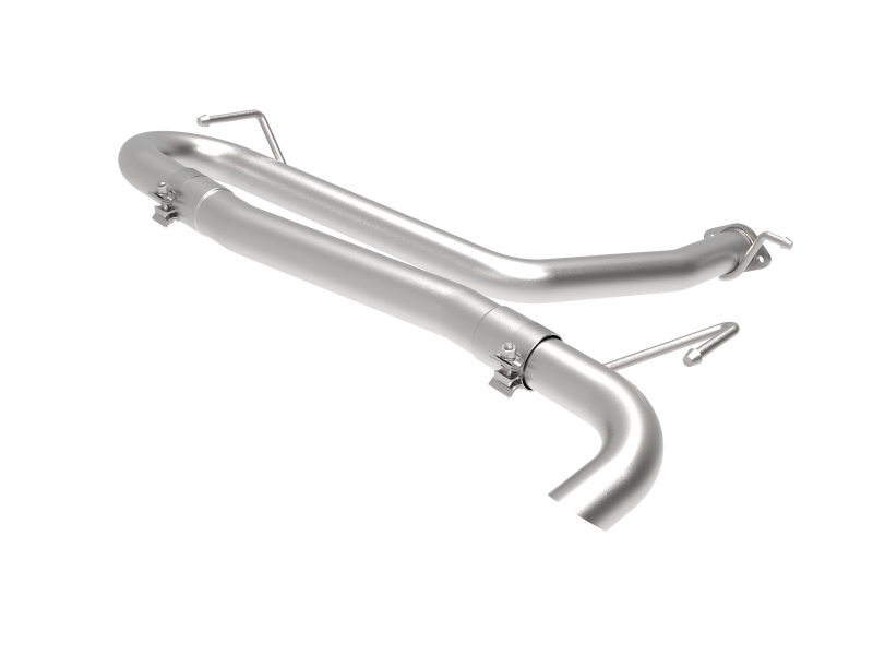 aFe Takeda 2-1/2in 304 SS Axle-Back Exhaust (No Muffler) 18-21 Hyundai Kona L4 1.6L (t) thumbnail 2