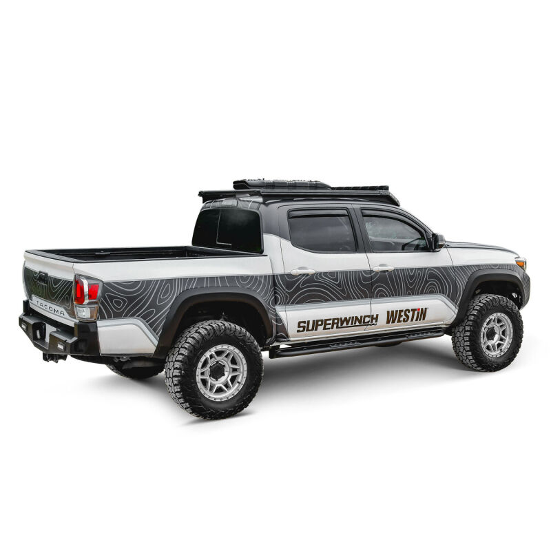 Westin 05-23 Toyota Tacoma Rock Slider - Textured Black