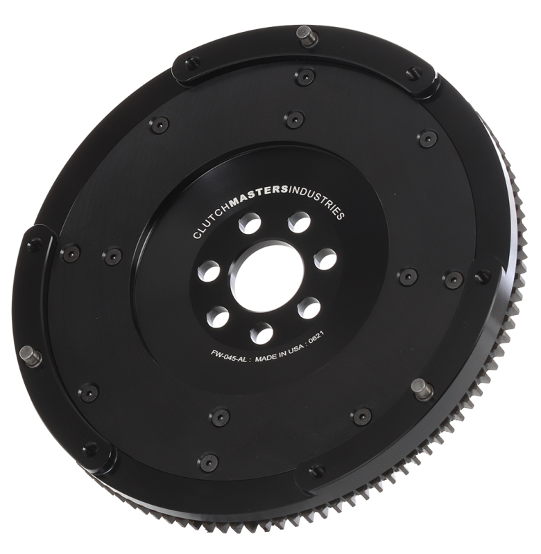 Lightweight aluminum flywheel