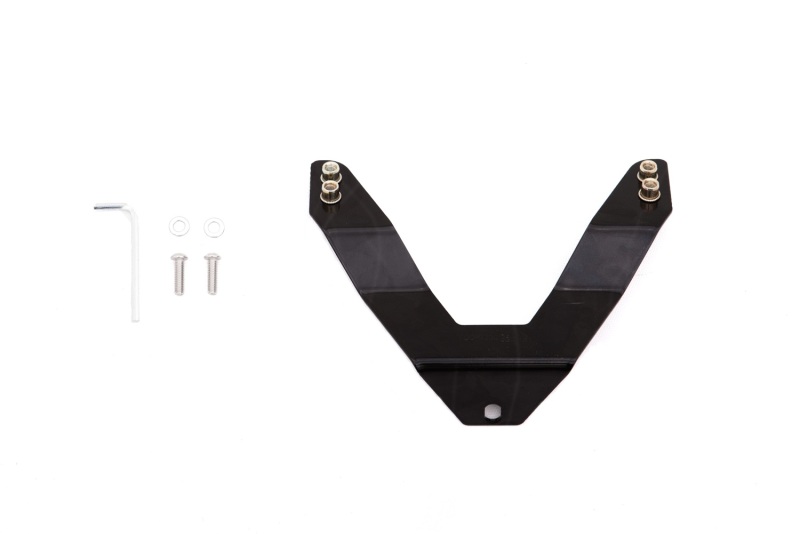 Lund Universal License Plate Relocation Kit For Bull Bars - Black thumbnail 3
