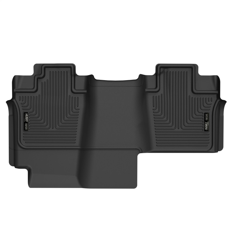 Husky Liners 2004-2008 Ford F-150 SuperCrew Cab Pickup X-act Contour Rear Floor Liner (Black) thumbnail 2