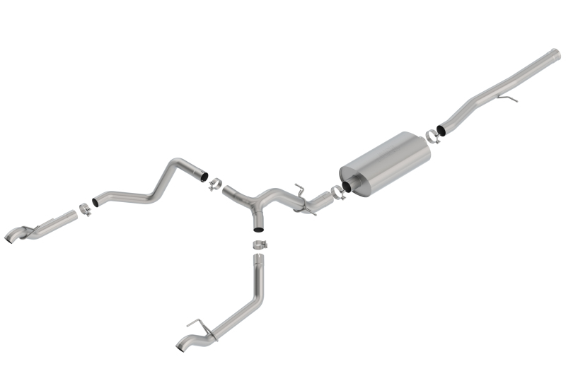 Borla 19 Chevrolet Silverado/GMC Sierra 1500 6.2L SS Touring Catback Exhaust thumbnail 2